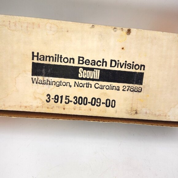 Vintage 1960s Hamilton Beach Scovill Electric Knife Model 300 & Box Tested WORKS - Picture 7 of 9